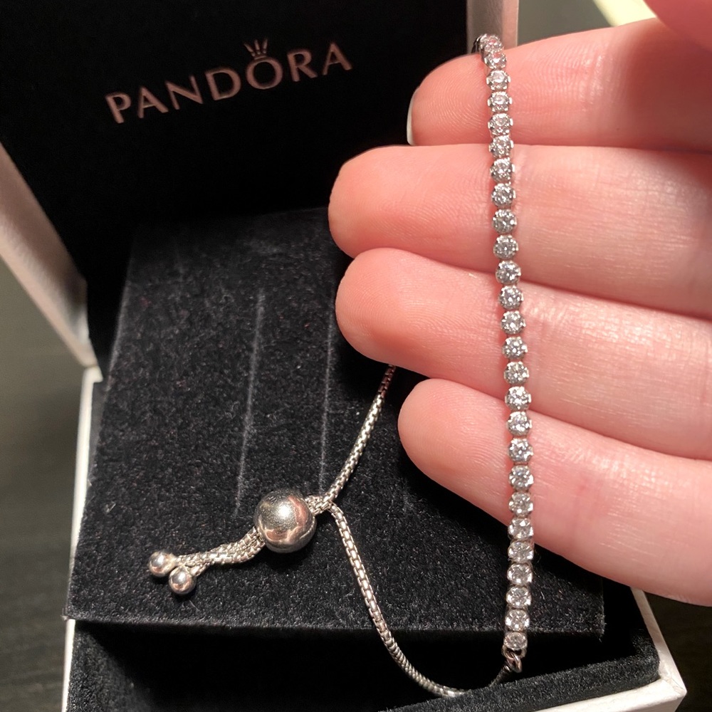 Pandora Clear Slider Bracelet